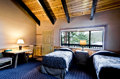 juniper cabin guest room